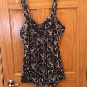 Empire waist tank top